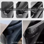 2pcs Windshield Wiper Arm Protector Covers - Dustproof Silicone Pads 6 33143 20d248