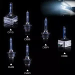 Upgraded 12V 85V Xenon HID Headlight Replacement Bulb D1S 4 33263 6e53ca