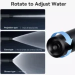 High Pressure Car Wash Spray Nozzle - Portable Water Gun 7 33407 dc878d