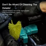 Car Detailing Brush and Microfiber Towel Set – Fast Dry Rim Cleaning Kit 5 33579 24b900