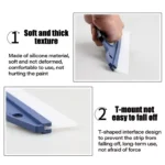 Ultimate Car Window Silicone Wiper 6 33861 62409b
