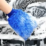 Double-Sided Chenille Microfiber Car Wash Mitts - Set of 2 7 33873 40a610