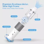 Powerful Portable Handheld Vacuum Cleaner for Car and Home - Strong Suction, Cordless, Rechargeable 7 33927 36c1a5