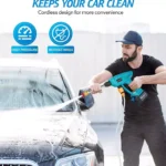 Portable High-Pressure Car Wash Gun with Rechargeable Battery Option 6 33963 55044a