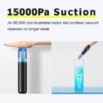15000Pa High Suction Wireless Car Vacuum Cleaner with Dual Mode and LED Light 9 33980 dab479
