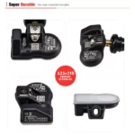 Universal 2-in-1 TPMS Sensor Clamp-In 315/433 MHz - Tire Pressure Monitoring System, Programmable & Cloneable 6 34088 38f247