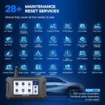 Professional OBD2 Scanner with 28 Reset Services and Lifetime Updates 7 34100 226515