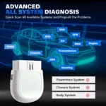 Professional Bluetooth OBD2 Scanner with Advanced Diagnostics and Reset Functions 5 34241 11154c