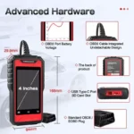 Professional OBD2 Car Diagnostic Scanner with ABS, SRS, EPB, Oil Reset 11 34266 6e0145