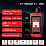 Professional OBD2 Car Diagnostic Scanner with ABS, SRS, EPB, Oil Reset 5 34266 c7e0c0