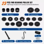23-Piece FWD Bearing Puller Kit 6 34352 5c0423