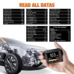 Universal OBD2 Digital Car Computer Meter 6 34364 6e5d00