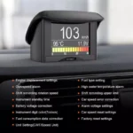 Universal OBD2 Digital Car Computer Meter 4 34364 a4f111