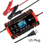 Smart LCD Display 12V-24V 8A Automatic Car Battery Charger 4 34417 040d6c