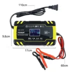 Smart 12V 24V 8A Digital Automatic Battery Charger with Pulse Repair & LCD Display 8 34440 161bfd