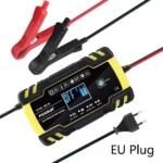 Smart 12V 24V 8A Digital Automatic Battery Charger with Pulse Repair & LCD Display 4 34440 607da7