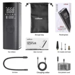 Portable Electric Tyre Inflator Pump with LED Lamp 10 34450 910762