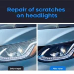 Car Headlight Restoration Kit - 800g Non-Scratch Hydrophobic Polish 9 34499 7dd3bd