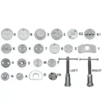 22pcs Comprehensive Car Brake Caliper Tool Kit 6 34534 6a134e