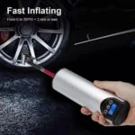 Portable 12V 150PSI Electric Air Pump with LCD Display 6 34562 23deda