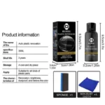 Multi-Purpose Car Plastics Revitalizing Coating Agent 9 34751 2736cf