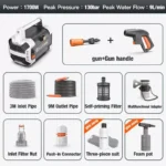 High-Pressure 1700W Electric Car Washer - Portable & Powerful Cleaning Solution 6 42090 de7565