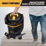1300W 30L Multi-Function Industrial Vacuum Cleaner: Wet/Dry, Carpet Shampooer, Remote Control 8 42113 70b54a