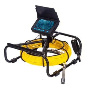 High-Definition Pipe Inspection Camera with DVR, Night Vision, and Waterproof Features