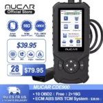 WiFi OBD2 Diagnostic Tool with Touchscreen - Automotive Engine & Systems Code Reader with Multi-Language Support 4 42346 531d42