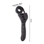 Adjustable Rubber Strap Wrench - Non-Slip Grip for Jar Lids & Oil Filters 8 42379 ed5b54