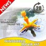 DIY Windscreen Crack Repair Kit - Quick Fix Glass Resin Sealer for Car Windows 6 42440 92d206