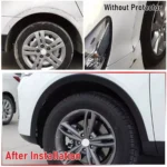 Universal Car Wheel Arch Protectors & Mud Guard Kit 6 42515 393f38