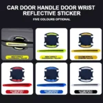 3D Carbon Fiber Car Door Handle Scratch Protector Stickers 8 42537 4bb410