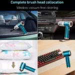 USB-Charged Handheld Car & Home Vacuum with Strong Suction 6 42696 52de72