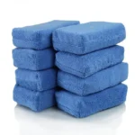 Microfiber Car Cleaning Sponge Cloths & Wax Polishing Pads 4 42755 9bf55e