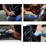 Microfiber Car Cleaning Sponge Cloths & Wax Polishing Pads 9 42755 f41b93