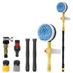 360° Rotary Car Wash Brush Kit with High-Pressure Washer 5 42882 3fb832