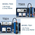 Portable Tire Inflator with Emergency Car Jump Starter & Multifunctional Air Pump 5 42883 4ceede