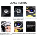 12V Portable Digital Car Tire Inflator with LED Illumination 8 42919 b9bdf4