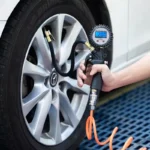 Digital Hand-Held Tyre Pressure Gauge & Inflator for Repair Shops 8 42941 879cea