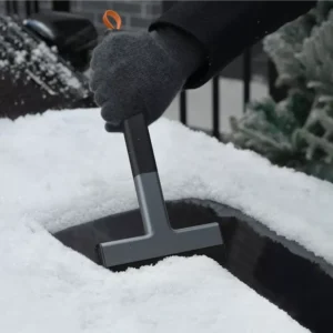 Quick-Clean Car Ice Scraper
