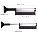 Extendable Car Ice Scraper with Snow Brush: Quick and Efficient Winter Cleaning 9 43158 267f50