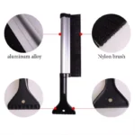 Extendable Car Ice Scraper with Snow Brush: Quick and Efficient Winter Cleaning 8 43158 f71784