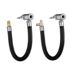 Universal Tire Inflator Hose with Locking Air Chuck for Cars & Bikes 9 43186 5c07ab