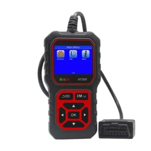 Universal OBD2 Scanner Code Reader: Red AT500 for Safe Driving & Diagnostics