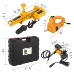 3 Ton DC 12V Electric Scissor Jack Kit with Impact Wrench & Air Pump 9 43359 53997d
