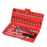 Professional 46-Piece Car Repair Hand Tool Set - Multifunction Ratchet Wrench and Tire Removal Kit 3 43413-2d7f97.webp