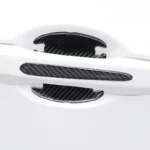 Carbon Fiber Car Door Handle Scratch Protector & Rearview Mirror Strip 3 43445-c2e2b2.webp