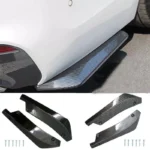 Universal Car Bumper Lip Spoiler with Carbon Fiber Look 4 43490 9b31f1