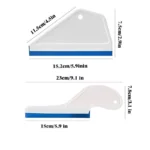 Car Window Silicone Squeegee & Glass Cleaner 9 44741 fb6490